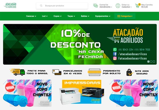 ATACADO DOS ACRLICOS