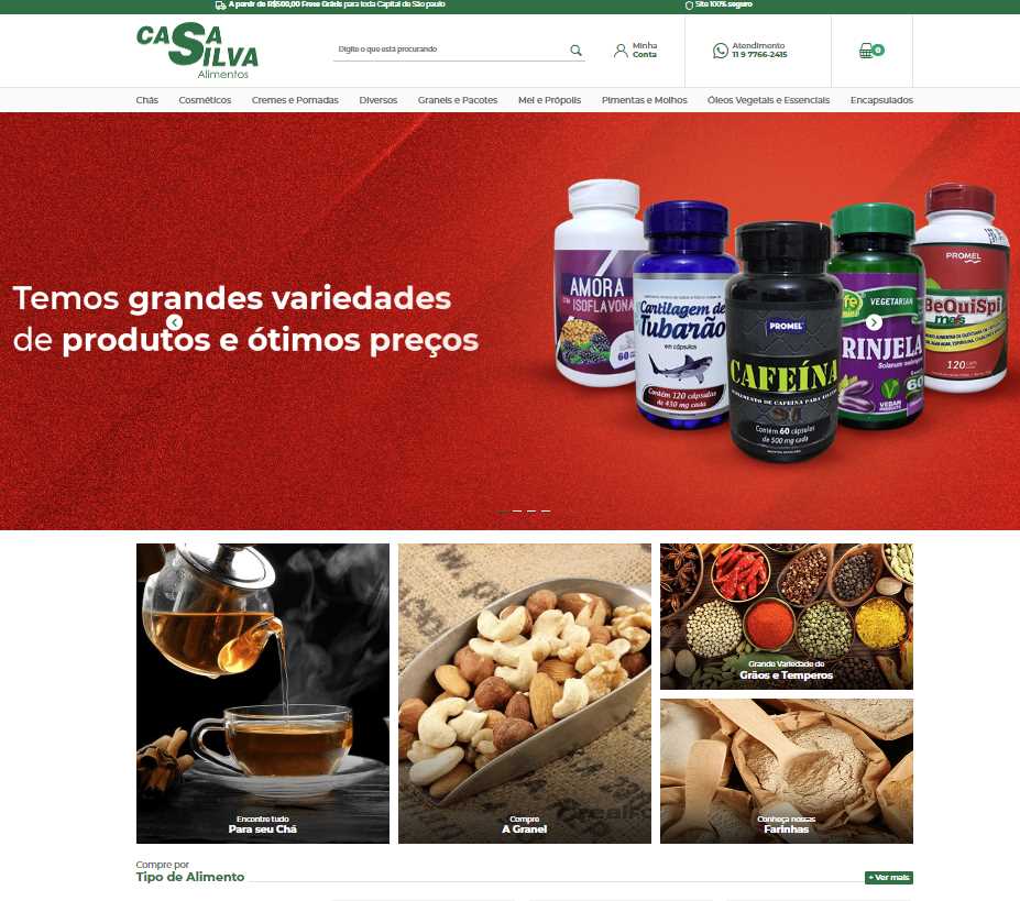 CASA SILVA ALIMENTOS