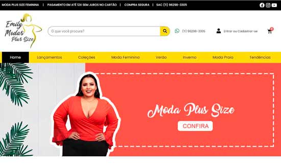 EMILY MODAS PLUS SIZE