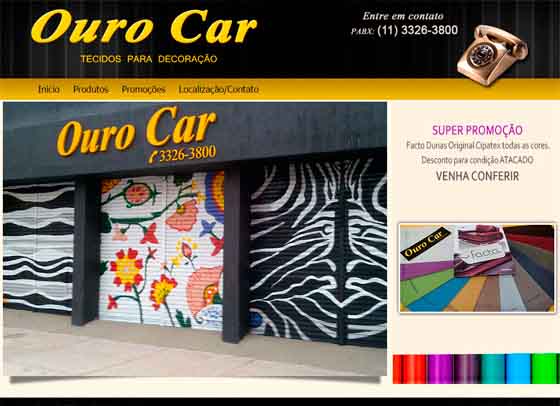 OURO CAR DECORAES