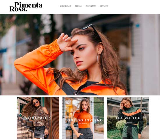 pimenta rosa roupas