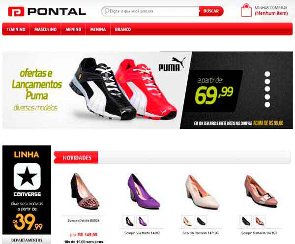 lojas pontal sapatos femininos