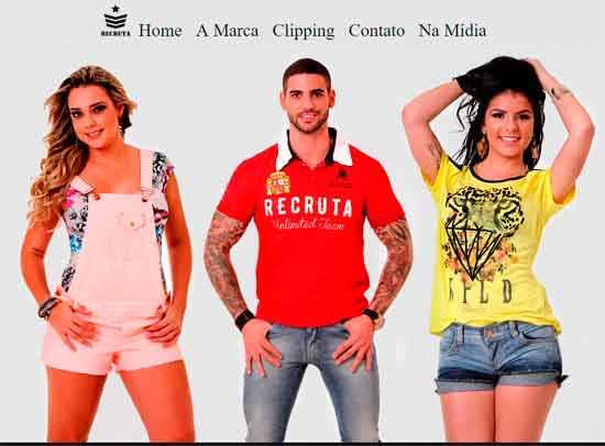 jeans recruta masculina