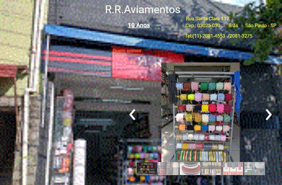 RR AVIAMENTOS