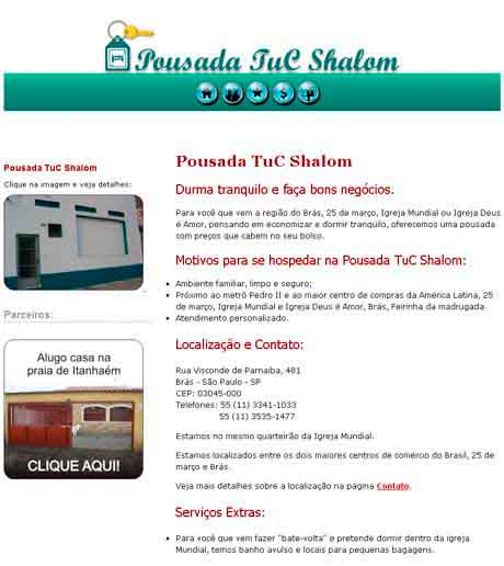 POUSADA TUC SHALOM