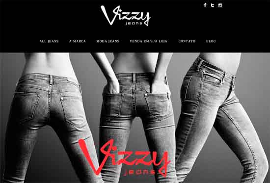 vizzy jeans feminino